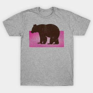 Bear on background T-Shirt